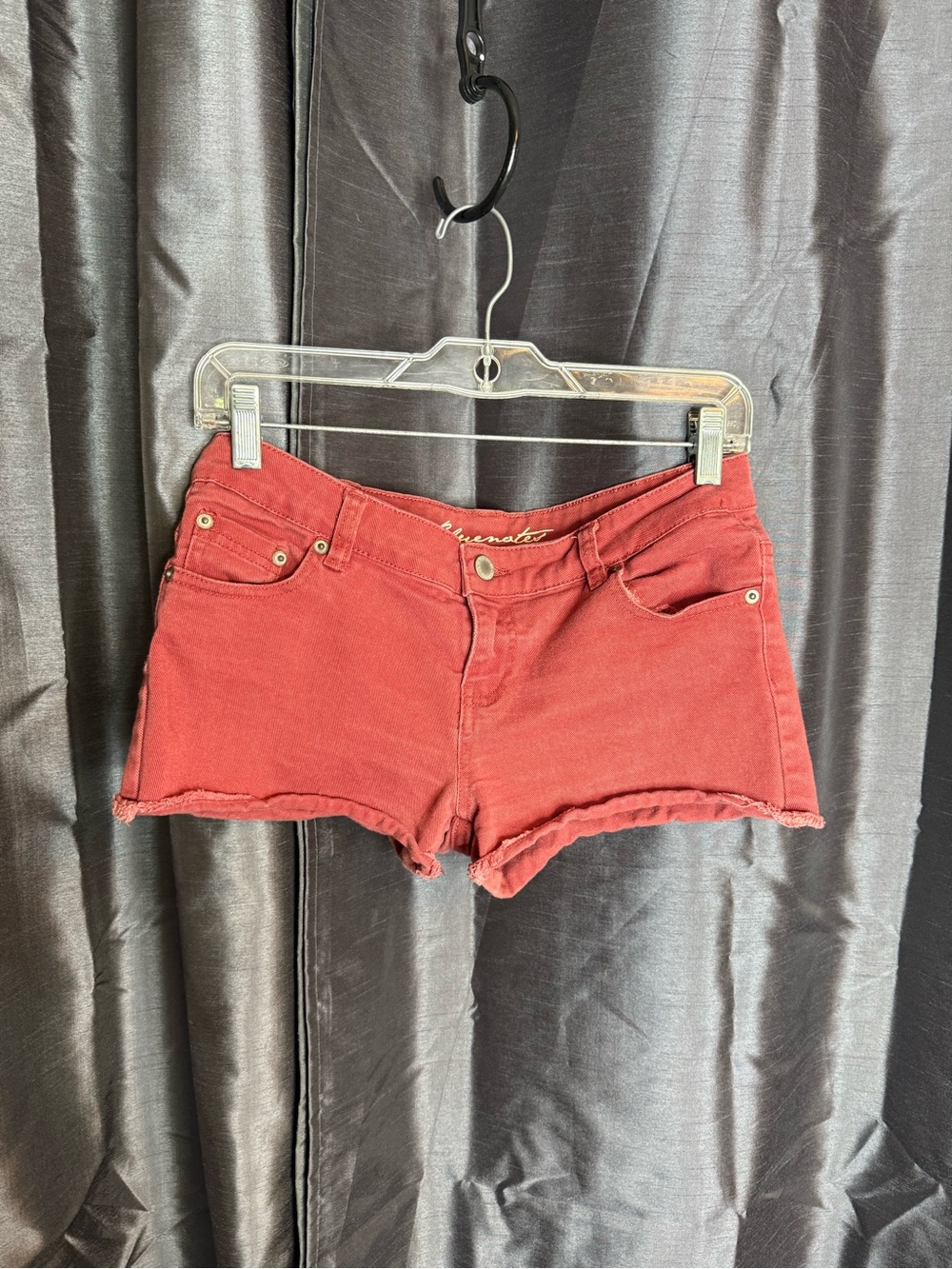 Bluenotes | Rust Red Denim Cutoff Shorts